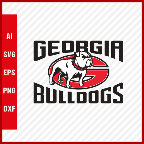 Georgia Bulldogs Logo svg NCAA National Collegiate Athletic Association Team Clipart