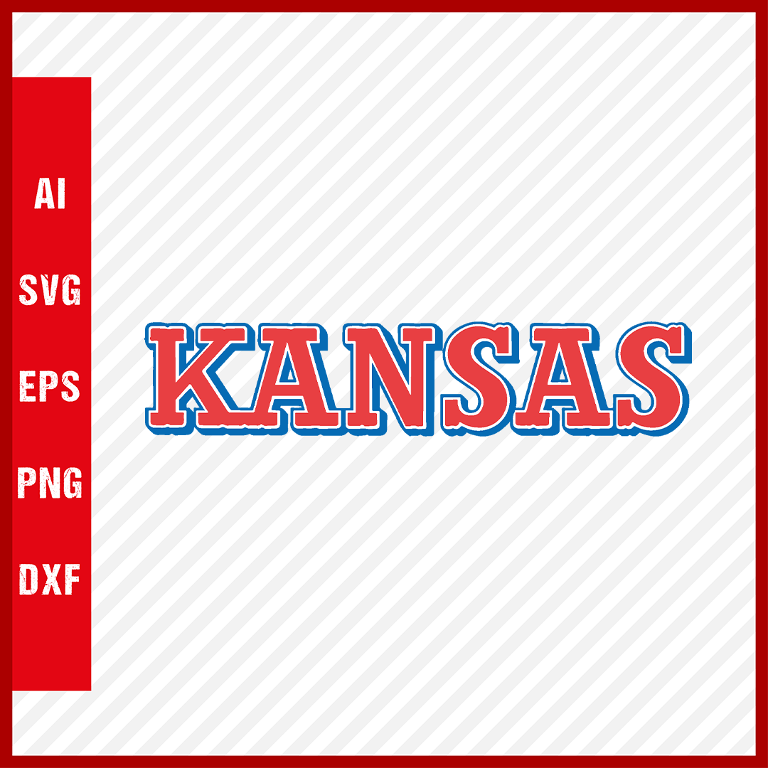 Kansas Jayhawks Logo svg NCAA National Collegiate Athletic Association Team Clipart