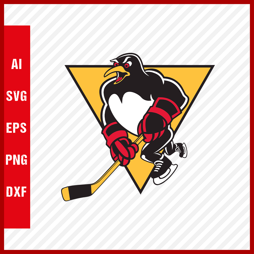 Pittsburgh Penguins Logo Svg NHL National Hockey League Team Svg Clipart