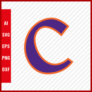 Clemson Tigers Logo svg NCAA National Collegiate Athletic Association Team Clipart