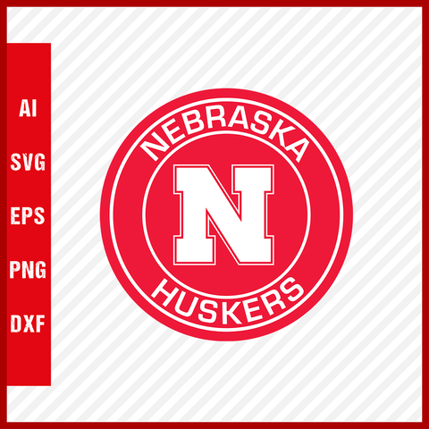 Nebraska Cornhuskers Logo svg NCAA National Collegiate Athletic Association Team Clipart