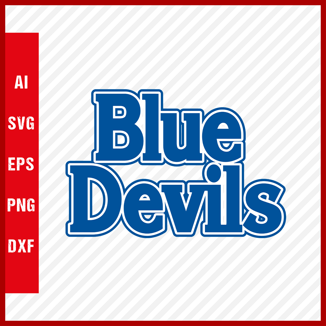 Duke Blue Devils Logo svg NCAA National Collegiate Athletic Association Team Clipart