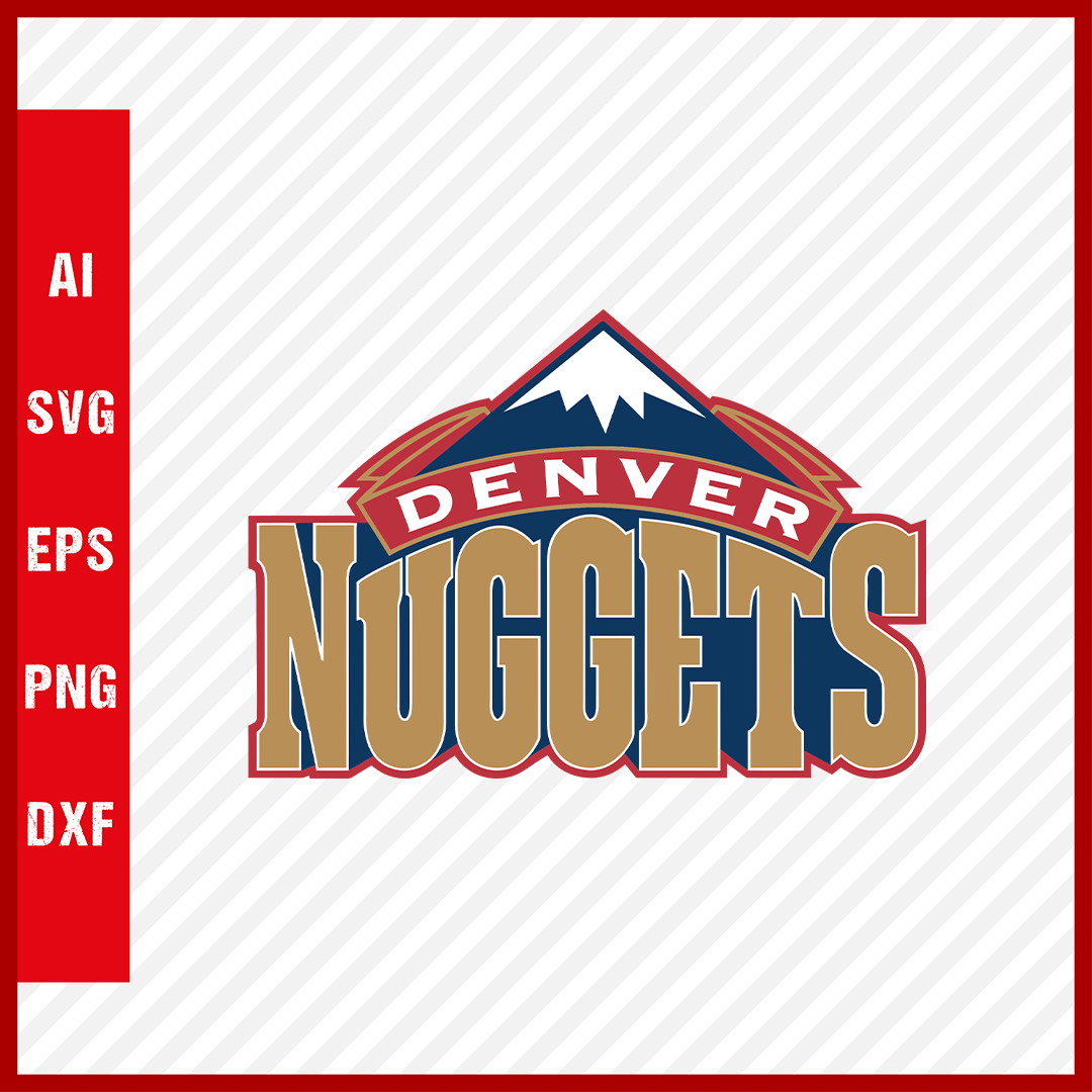 NBA Denver Nuggets Logo Svg Cut Files Basketball Clipart