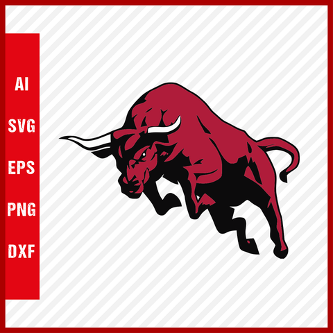 Chicago Bulls Logo NBA Svg Cut Files Basketball Clipart