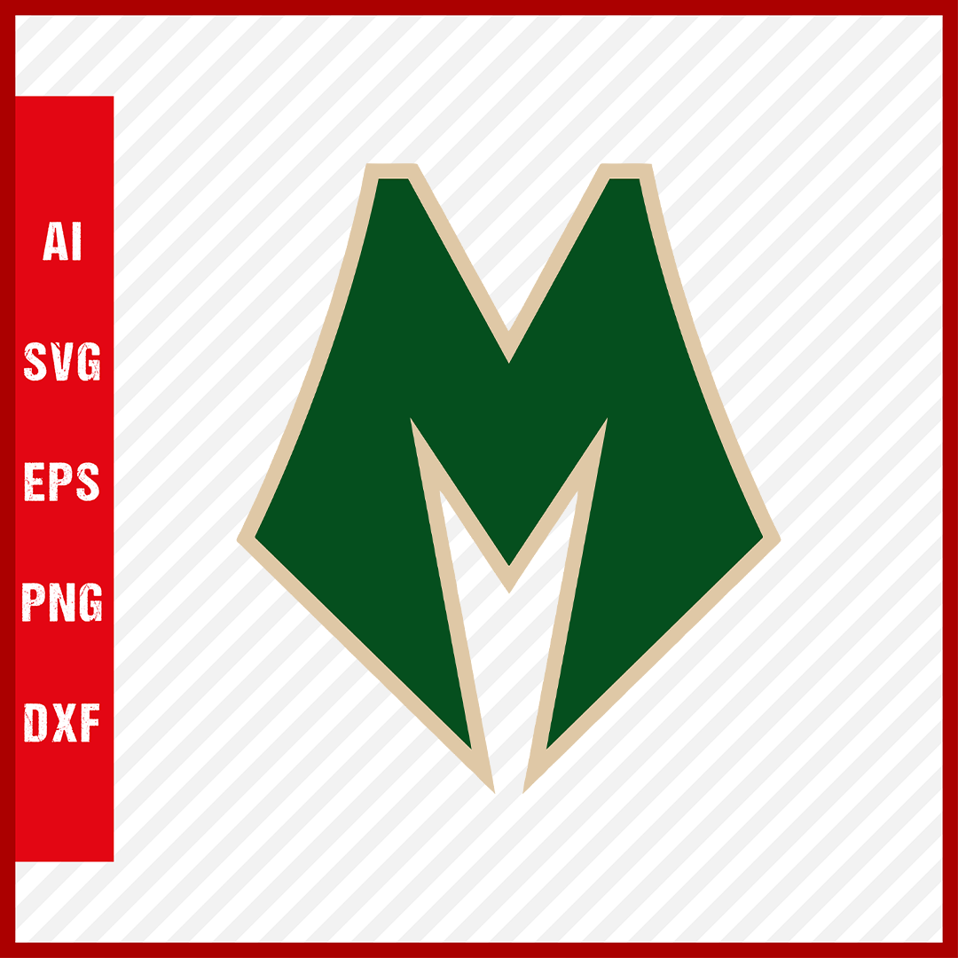 NBA Milwaukee Bucks Logo Svg Cut Files Basketball Clipart