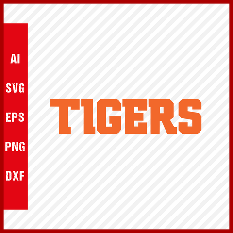 Clemson Tigers Logo svg NCAA National Collegiate Athletic Association Team Clipart