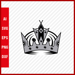 Los Angeles Kings Logo Svg NHL National Hockey League Team Svg Clipart