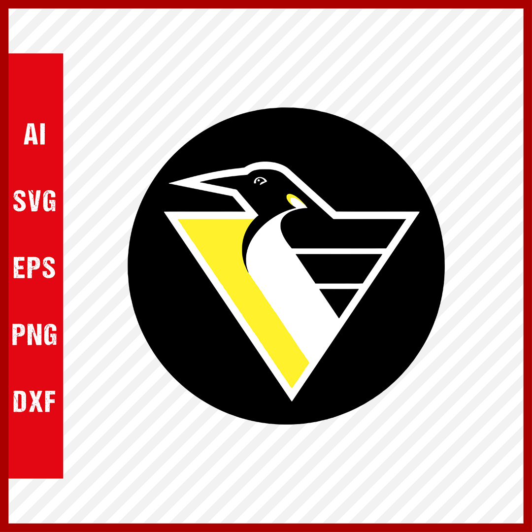 Pittsburgh Penguins Logo Svg NHL National Hockey League Team Svg Clipart