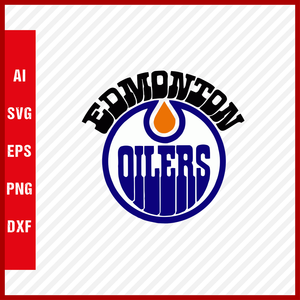 Edmonton Oilers Logo Svg NHL National Hockey League Team Svg Clipart