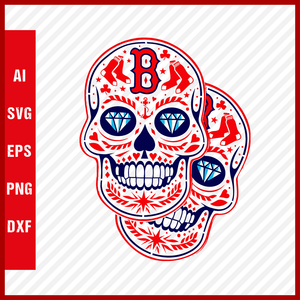 Boston Redsox Logo Mlb Svg Cut Files Baseball Clipart