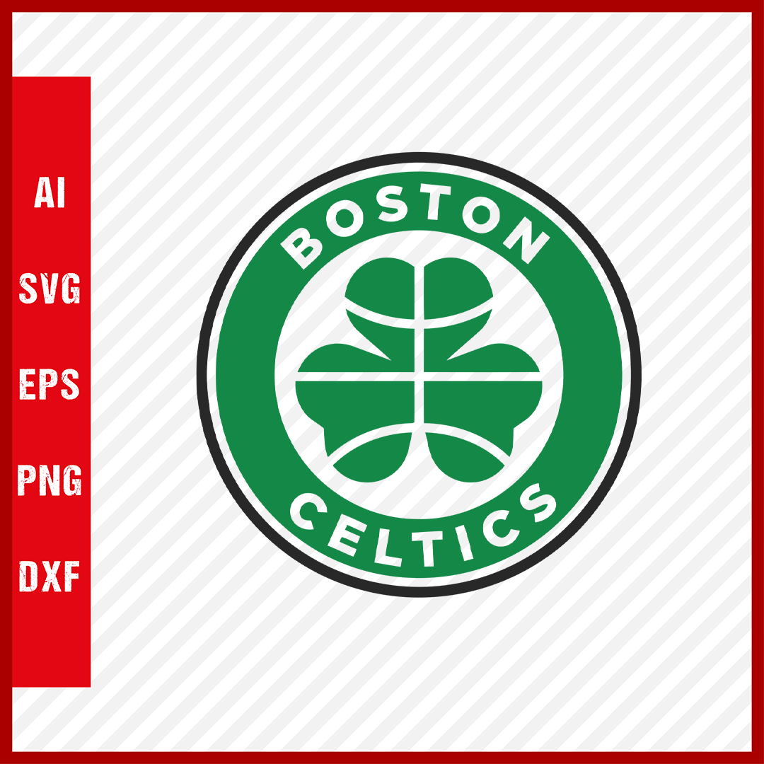 Boston Celtics Logo NBA Svg Cut Files Basketball Clipart