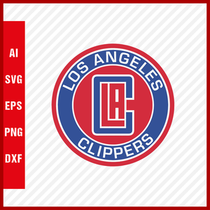 NBA Los Angeles Clippers Logo Svg Cut Files Basketball Clipart