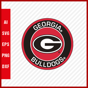 Georgia Bulldogs Logo svg NCAA National Collegiate Athletic Association Team Clipart