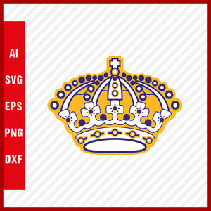 Los Angeles Kings Logo Svg NHL National Hockey League Team Svg Clipart