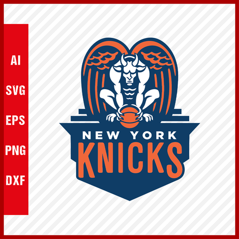 NBA New York Knicks Logo Svg Cut Files Basketball Clipart