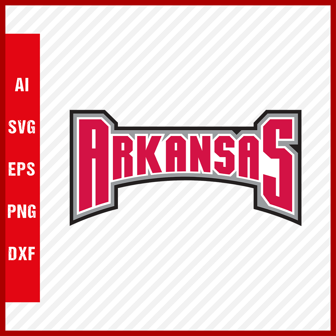 Arkansas Razorbacks Logo svg NCAA National Collegiate Athletic Association Team Clipart