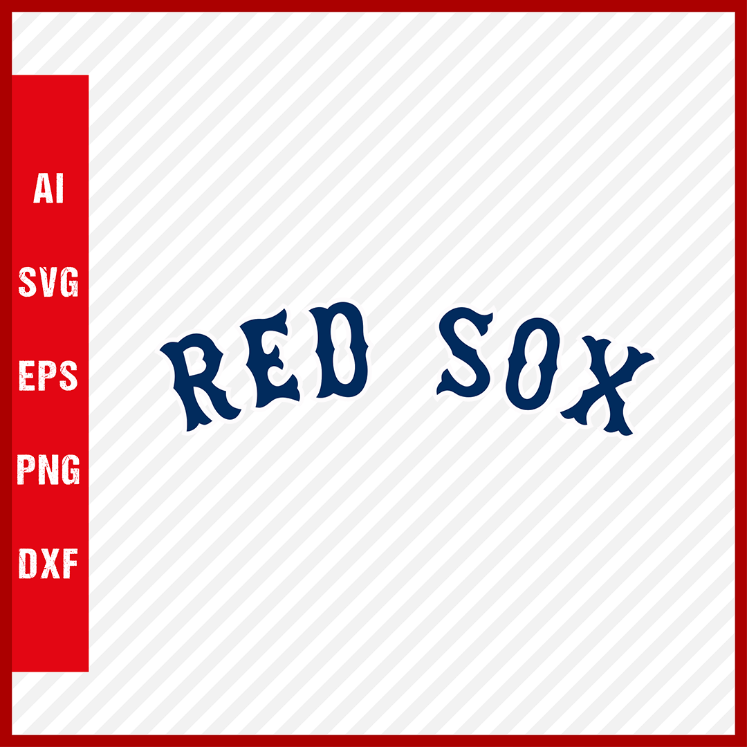 Boston Redsox Logo Mlb Svg Cut Files Baseball Clipart