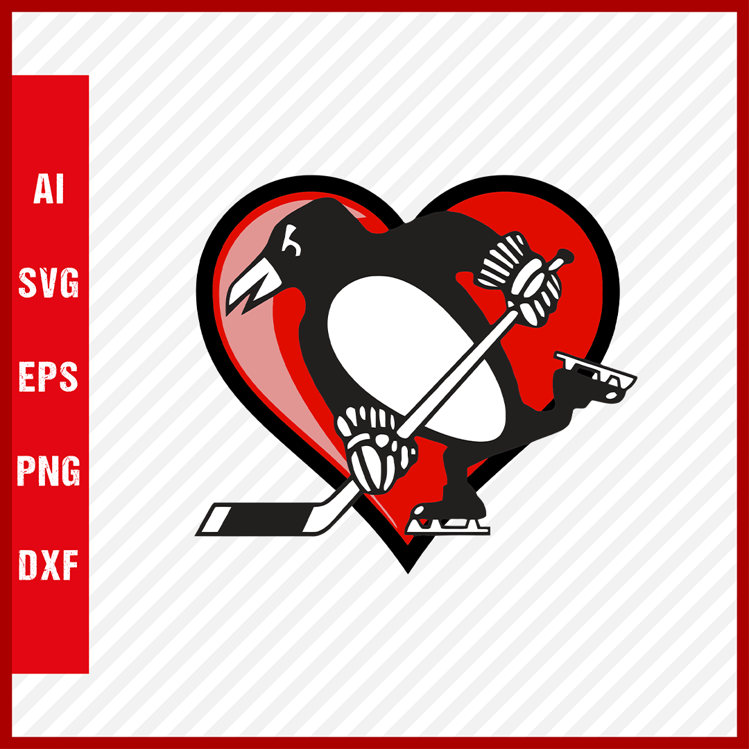 Pittsburgh Penguins Logo Svg NHL National Hockey League Team Svg Clipart