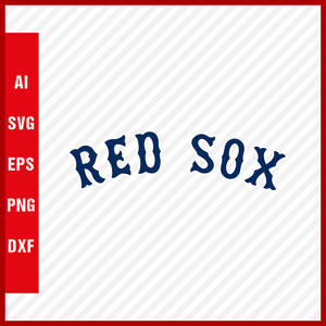 Boston Redsox Logo Mlb Svg Cut Files Baseball Clipart