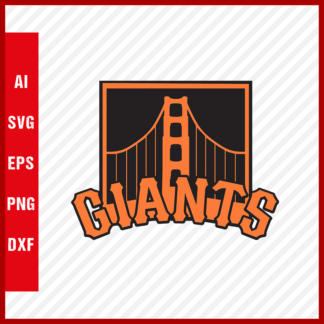 San Francisco Giants Logo MLB Svg Cut Files Baseball Clipart