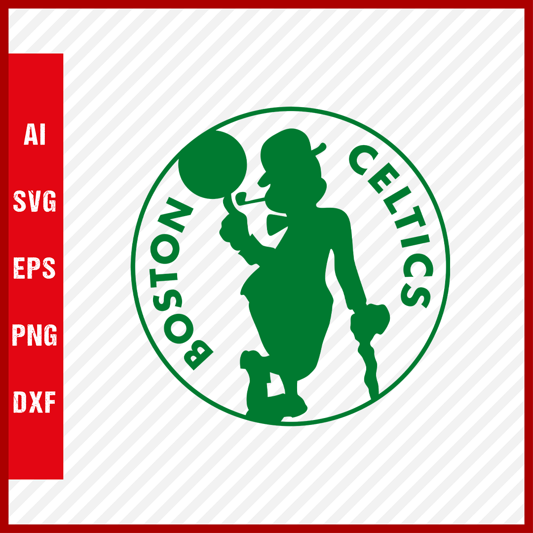 Boston Celtics Logo NBA Svg Cut Files Basketball Clipart