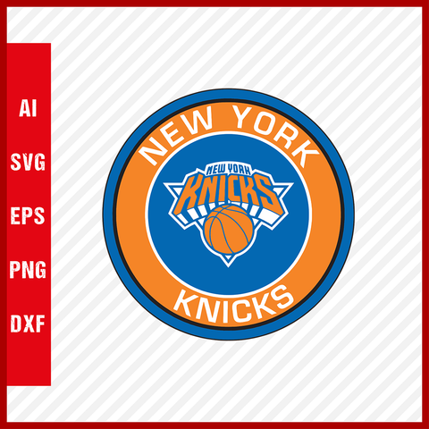 NBA New York Knicks Logo Svg Cut Files Basketball Clipart