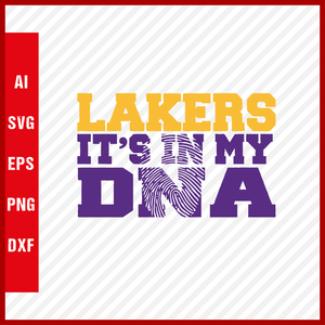 NBA Los Angeles Lakers Logo Svg Cut Files Basketball Clipart