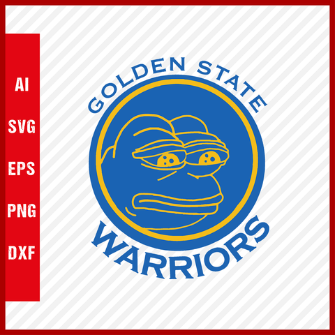 NBA Golden State Warriors Team Logo Svg Cut Files Basketball Clipart