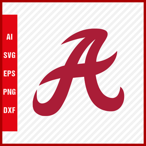 Alabama Crimson Tide Logo svg NCAA National Collegiate Athletic Association Team Clipart