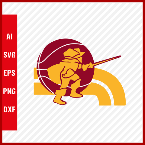 Cleveland Cavaliers Logo NBA Svg Cut Files Basketball Clipart