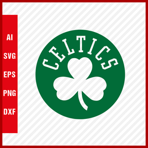 Boston Celtics Logo NBA Svg Cut Files Basketball Clipart