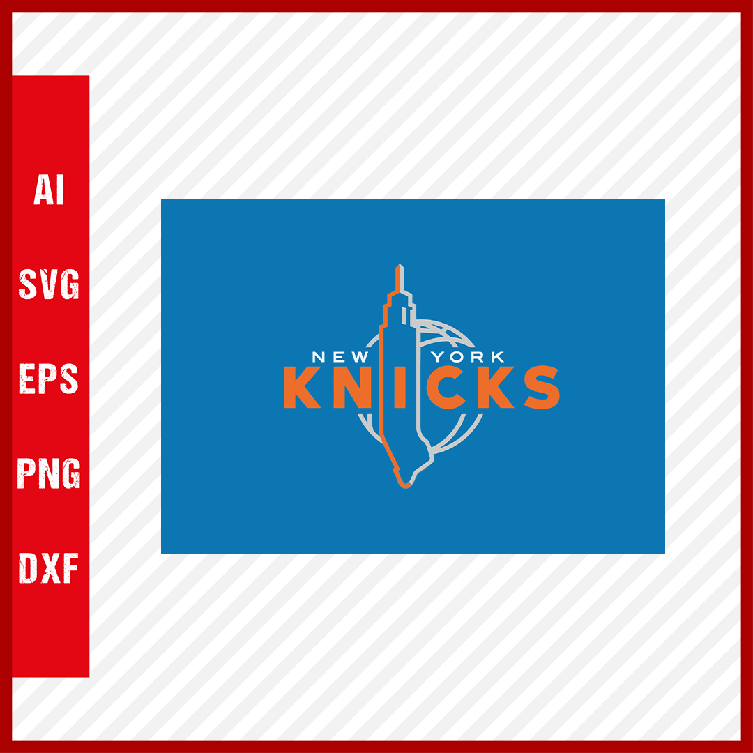 NBA New York Knicks Logo Svg Cut Files Basketball Clipart