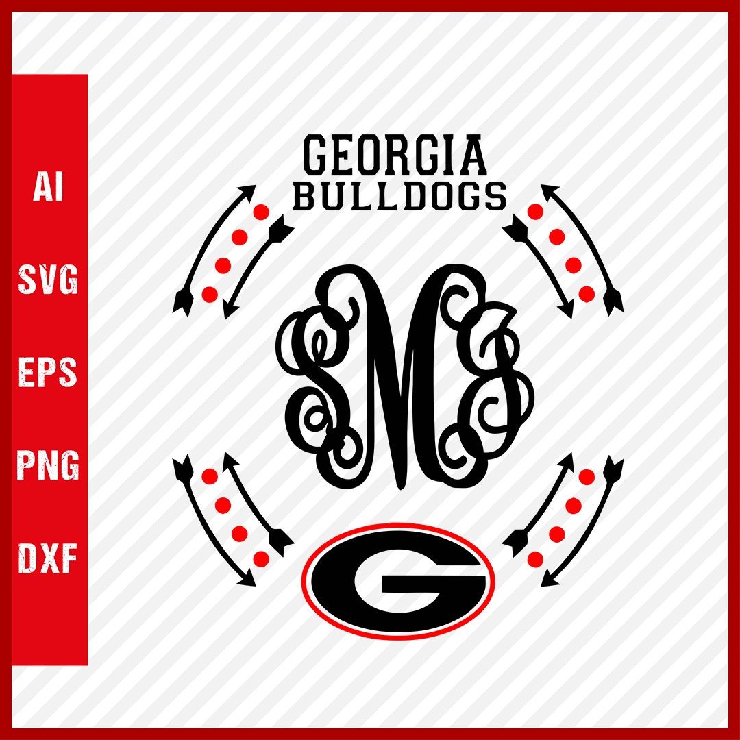 Georgia Bulldogs Logo svg NCAA National Collegiate Athletic Association Team Clipart