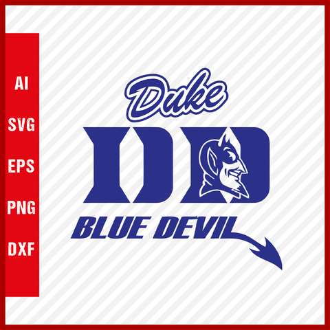 Duke Blue Devils Logo svg NCAA National Collegiate Athletic Association Team Clipart