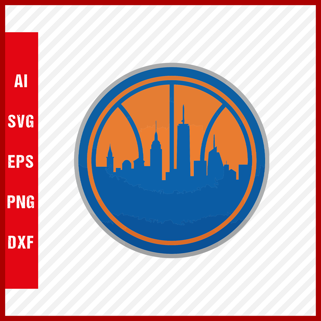 NBA New York Knicks Logo Svg Cut Files Basketball Clipart