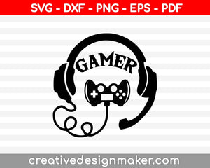 Video Game Printable Stickers PNG Bundle, Gaming Stickers