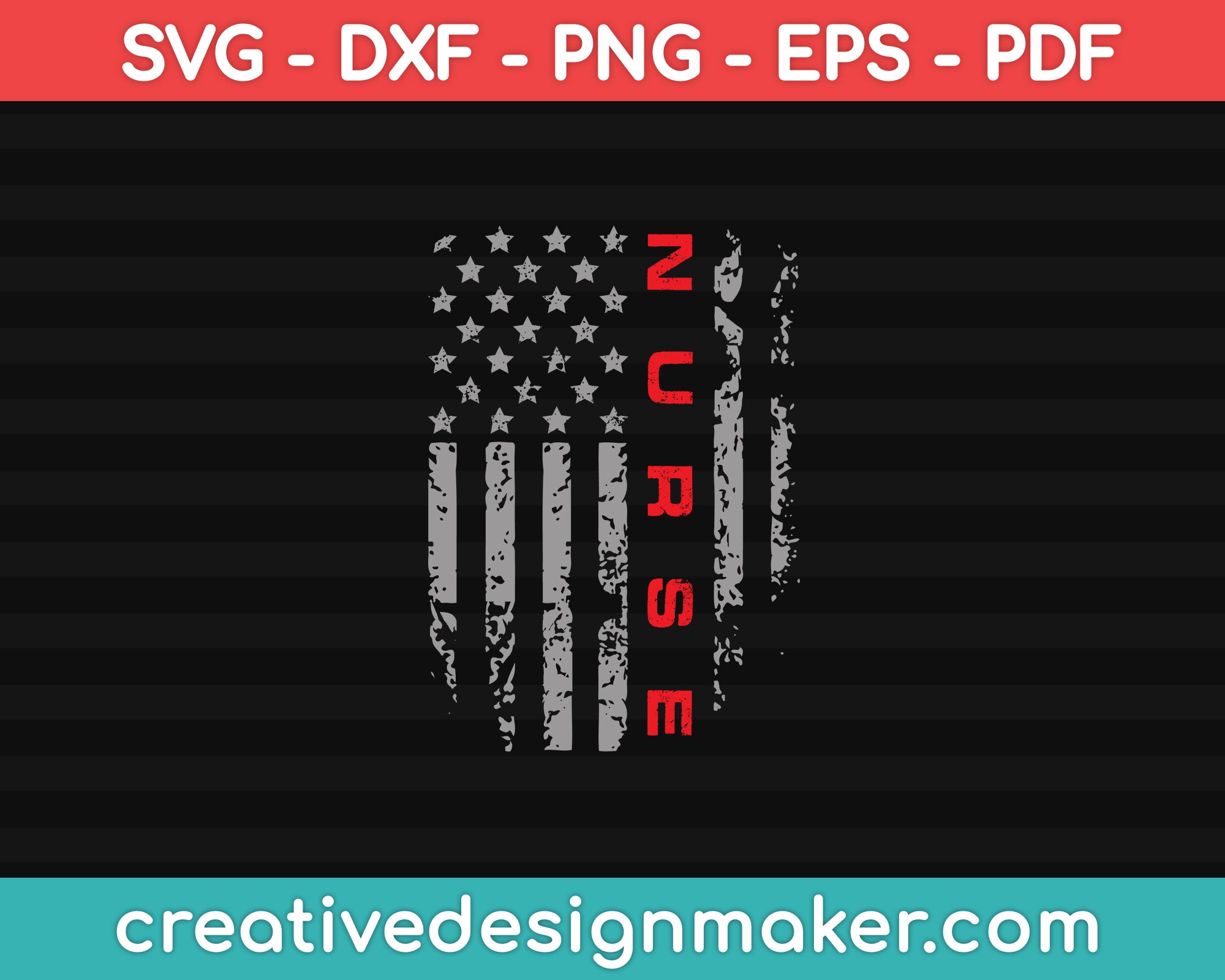 us-flag-nurse-svg-dxf-png-eps-pdf-printable-files-creativedesignmaker for American Flag Printable Pdf Free Us flag nurse Svg Dxf Png Eps Pdf Printable Files – Creativedesignmaker for American Flag Printable Pdf Free