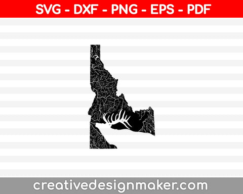 Deer Hunting SVG PNG Cutting Printable Files