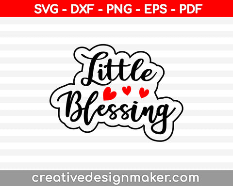 Blessed Daddy Mommy SVG PNG Cutting Printable Files