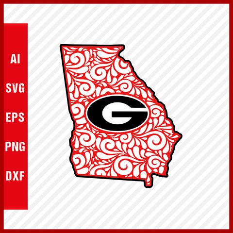 Georgia Bulldogs Logo svg NCAA National Collegiate Athletic Association Team Clipart