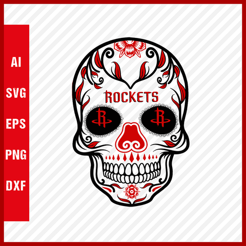 NBA Houston Rockets Logo Svg Cut Files Basketball Clipart