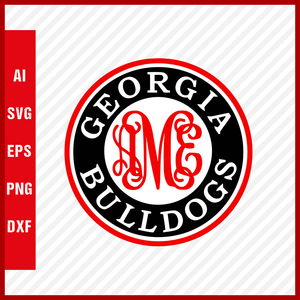 Georgia Bulldogs Logo svg NCAA National Collegiate Athletic Association Team Clipart