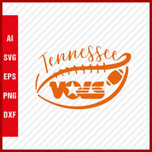 Tennessee Volunteers Logo svg NCAA National Collegiate Athletic Association Team Clipart