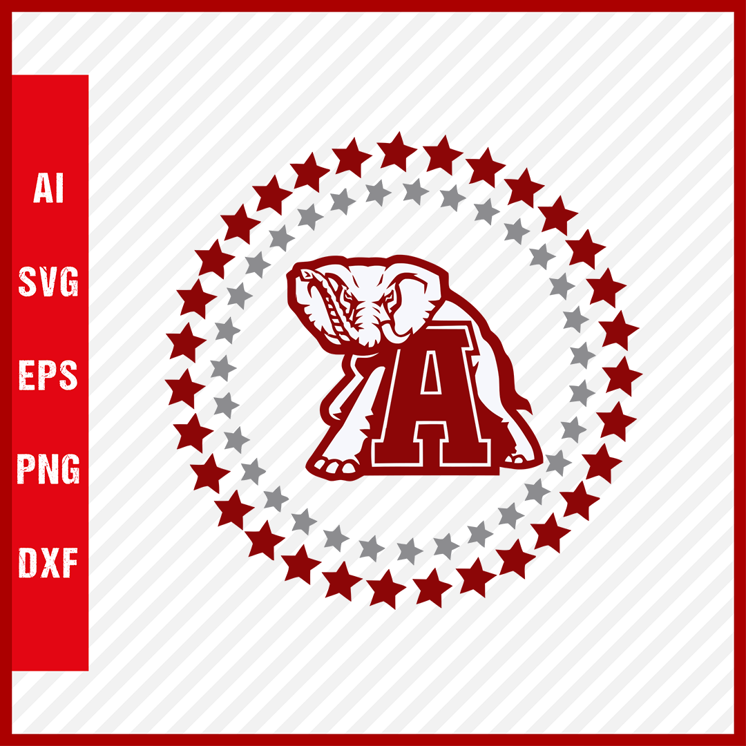 Alabama Crimson Tide Logo svg NCAA National Collegiate Athletic Association Team Clipart