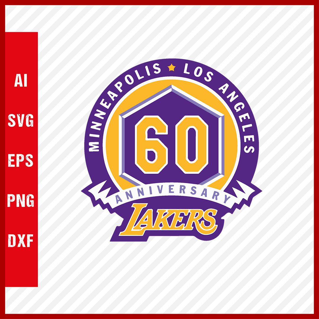 NBA Los Angeles Lakers Logo Svg Cut Files Basketball Clipart