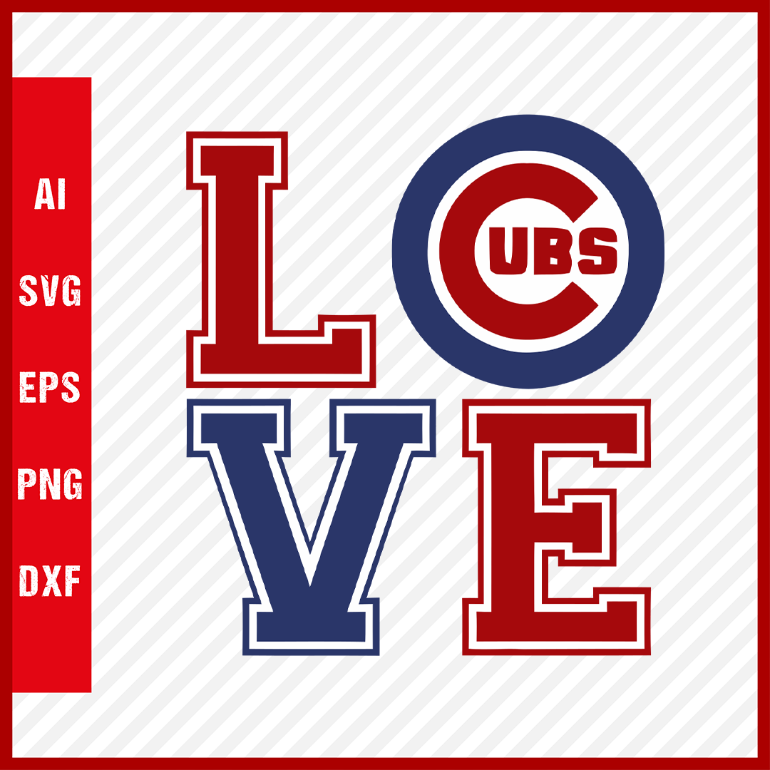 Chicago Cubs Logo MLB Svg Cut Files Baseball Clipart – Creativedesignmaker