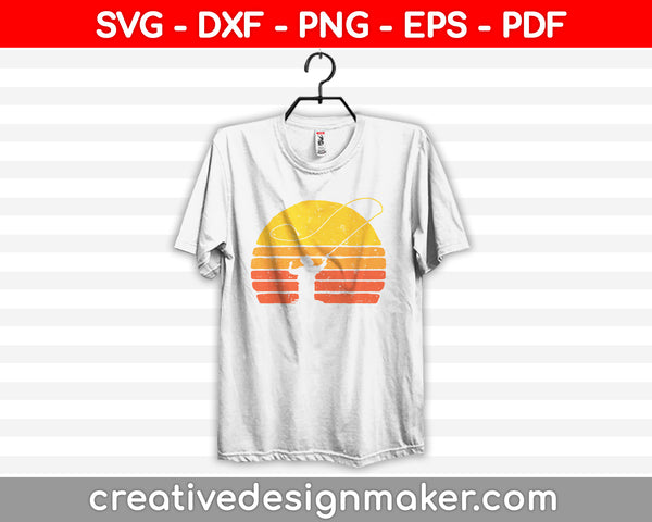 Fishing SVG, DXF, PNG, EPS, PDF Printable Files