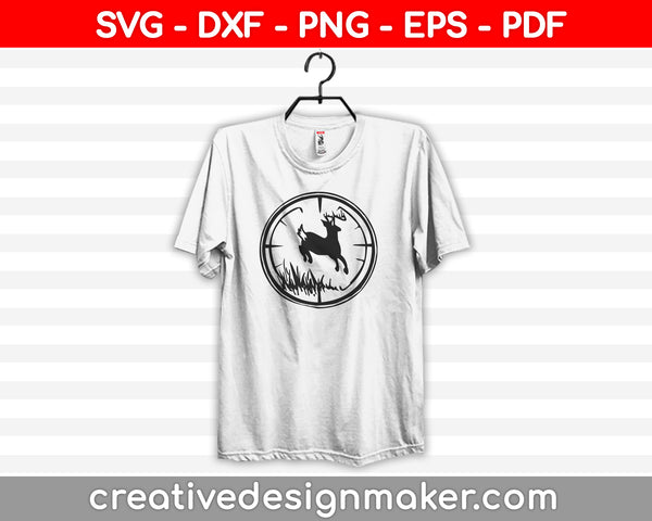 Deer SVG PNG Cutting Printable Files