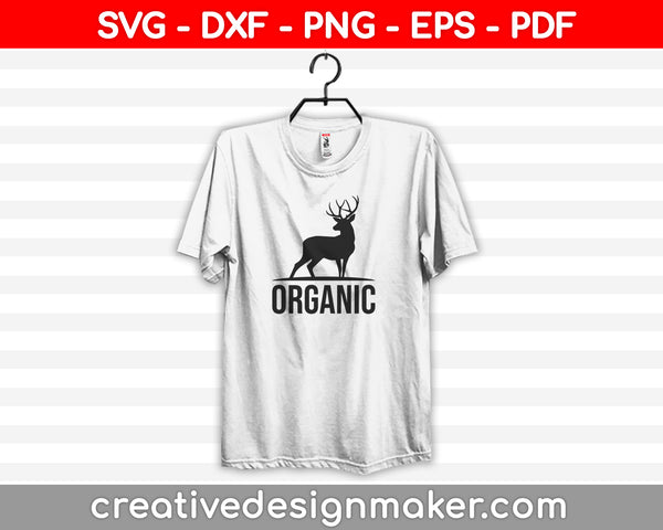 Organic SVG PNG Cutting Printable Files