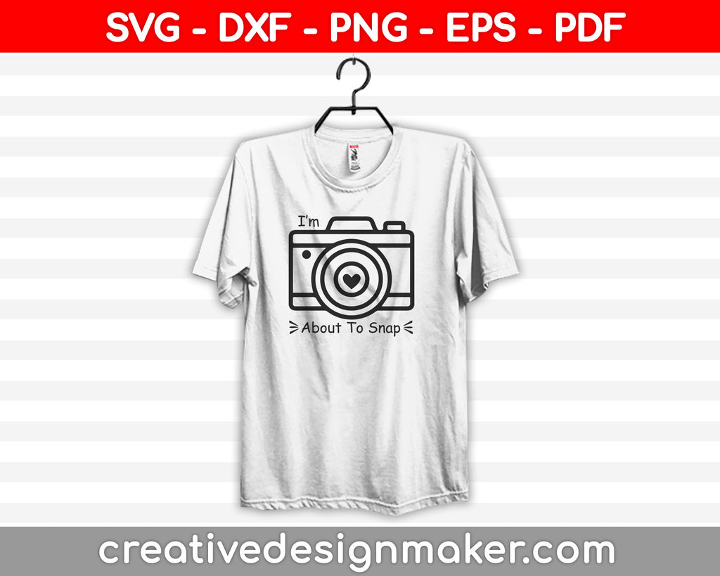 Camera Svg printable files – Creativedesignmaker